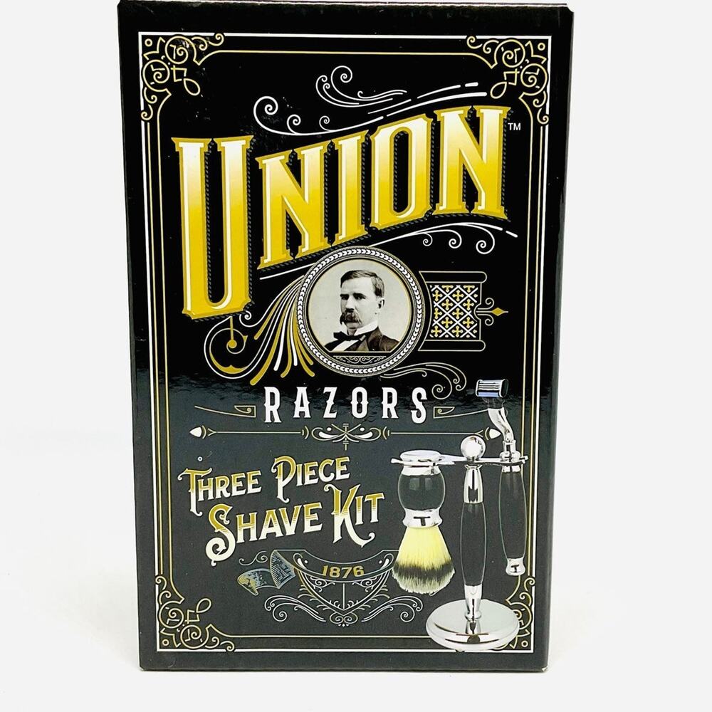 Three Piece Razor Shave Kit by Union - Picture 2 of 5